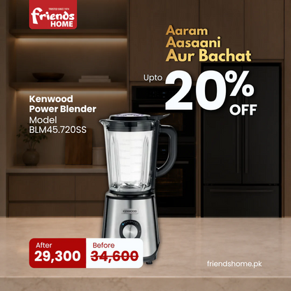 KENWOOD POWER BLENDER Model BLM45.720SS
